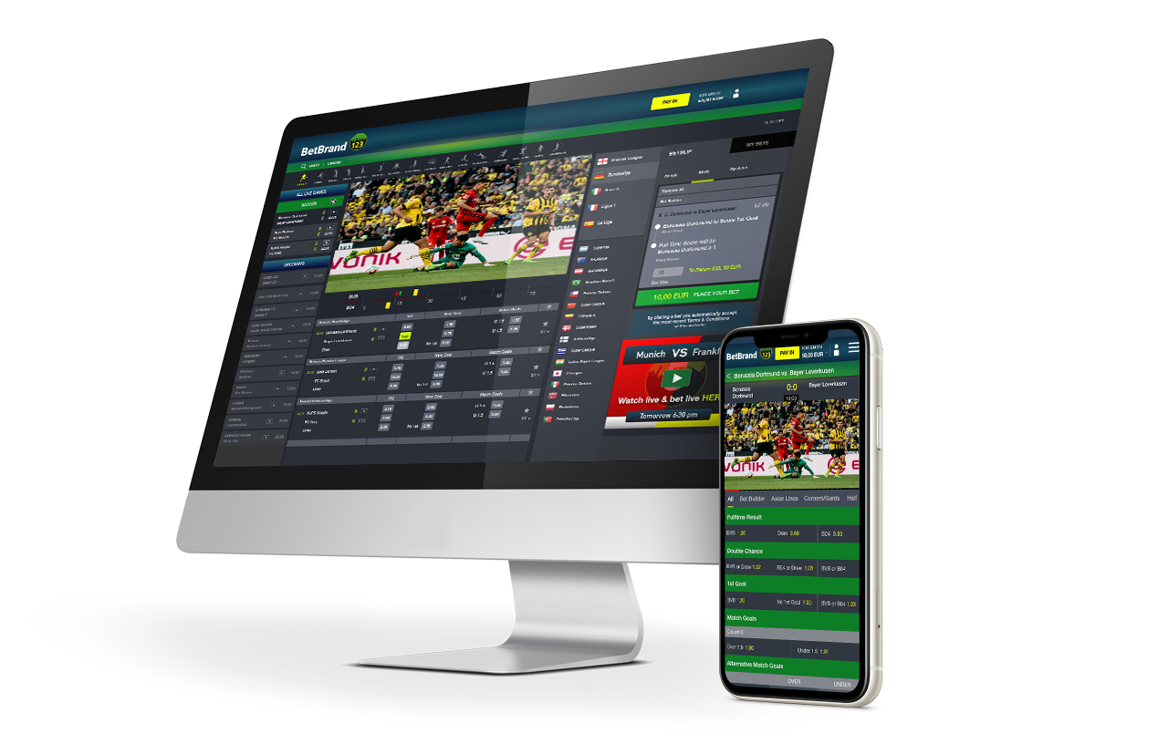 Live streaming for online bookmaker