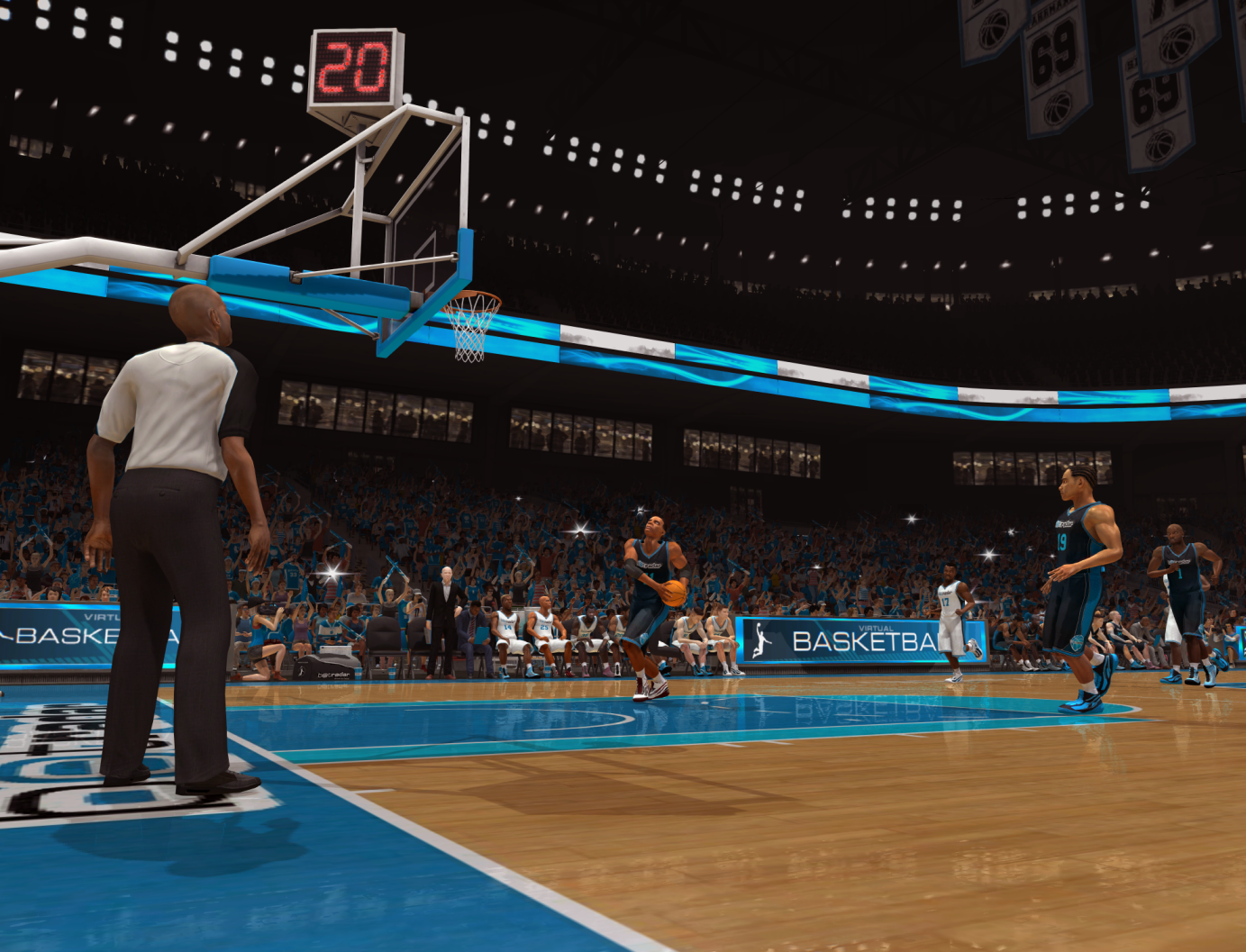 Betradar Virtual Basketball Jump
